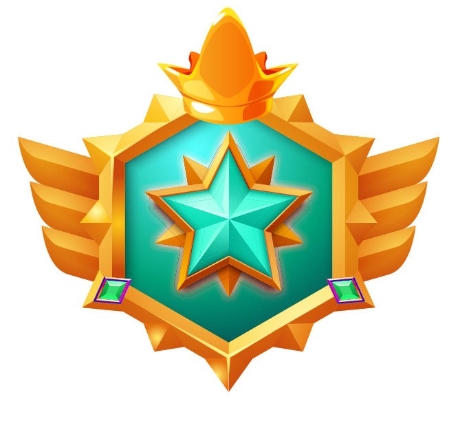 VIP King level badge